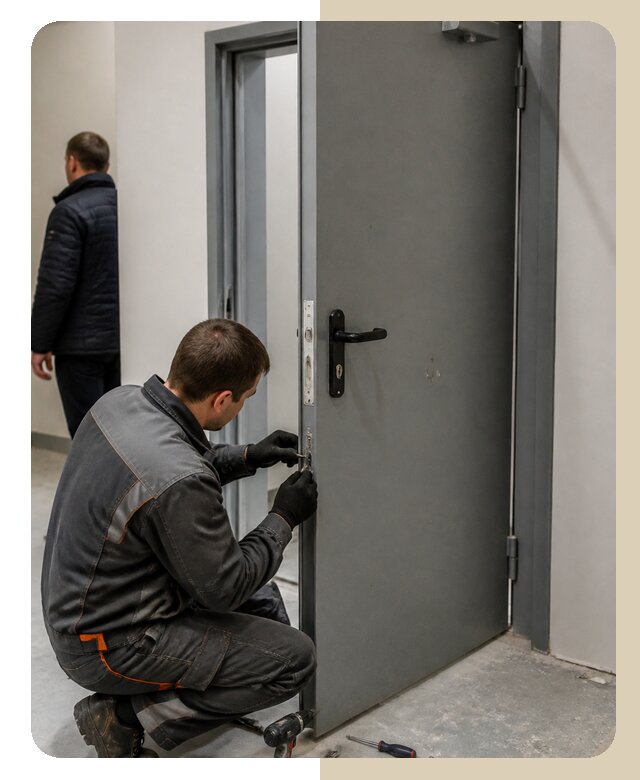 Ремонт противопожарной двери в Дюртюли по цене 6776 р. | ДвериЛегко-Дюр